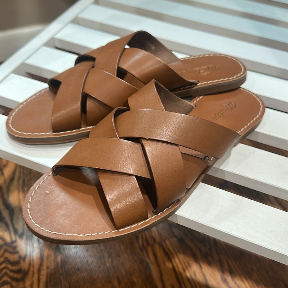 Madewell Leather Boardwalk Sandals
